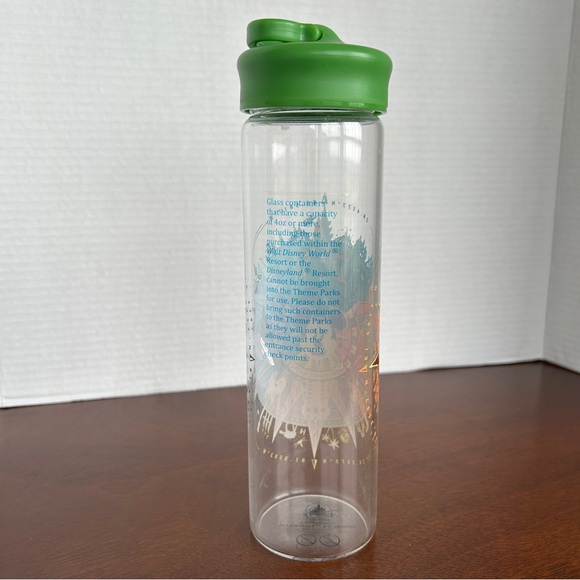 Walt Disney World Discover the Magic Four Parks Compass Glass? Water bottle - Picture 3 of 10
